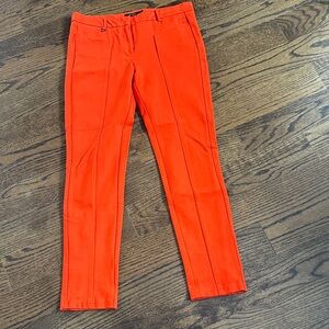 Woman’s Vibrant Orange Pants size 38 medium